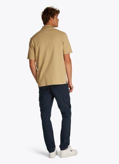 TOMMY JEANS Regular Fit Branded Neck Short Sleeve Polo  - Image 2