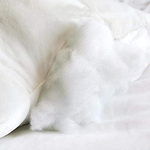 AVI Soft & Fluffy Micorfiber Filled Hotel Quality Premium Cushions Filler Set of 8, 18 x 18 Inch, Decorative Cushion for Sofa, Bed, Throw Pillow Insert, Office (White) - Image 5