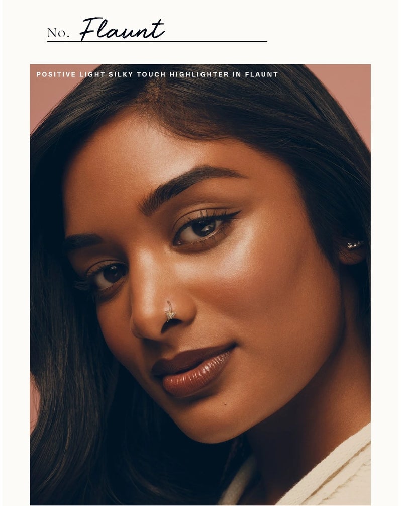 Silky Touch Highlighter - Shade: Flaunt (True Gold) - Image 2