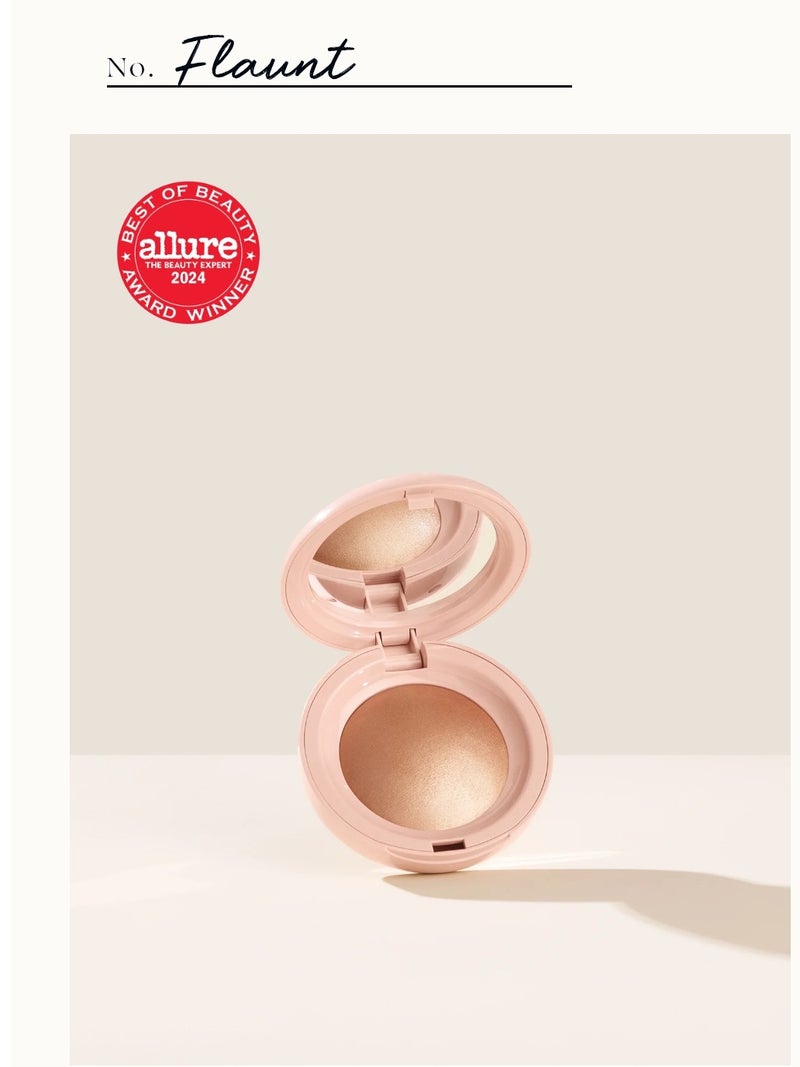 Silky Touch Highlighter - Shade: Flaunt (True Gold) - Image 1