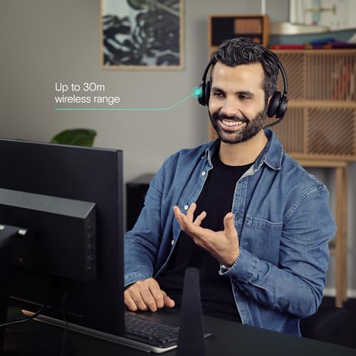 EPOS Impact 1030 Single-Sided Wireless Headset for PC with Noise-Canceling Mic, AI Voice Clarity, Super Wideband Audio, All-Day Comfort, Ideal for Office Use, Microsoft Teams Certified - Image 2