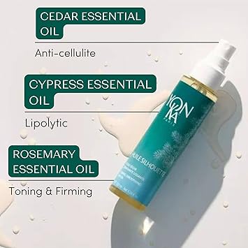 YonKa Silhouette Dry Body Oil 30ml Smoothes and Hydrates Dry Skin Improves the Appearance of Cellulite Dermatologically Proven Results 999 Natural Origin With Cedar Cypress and Rosemary - Image 3