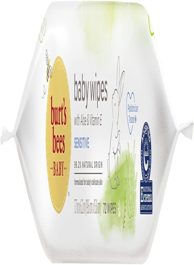 Burt's Bees Baby Chlorine-Free Wipes, 72 Count (Pack of 1) - Packaging May Vary - Image 5