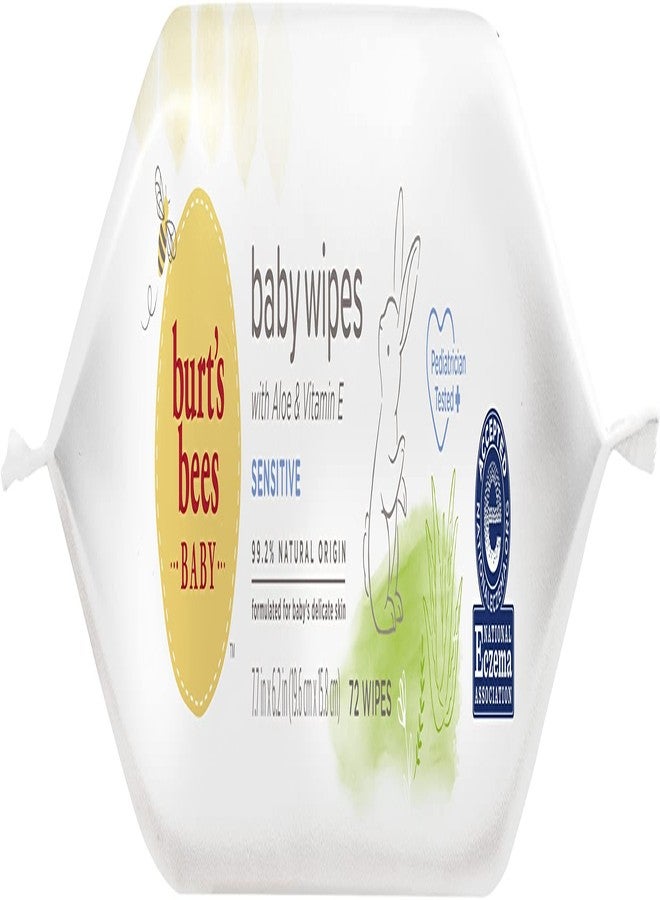 Burt's Bees Baby Chlorine-Free Wipes, 72 Count (Pack of 1) - Packaging May Vary - Image 4