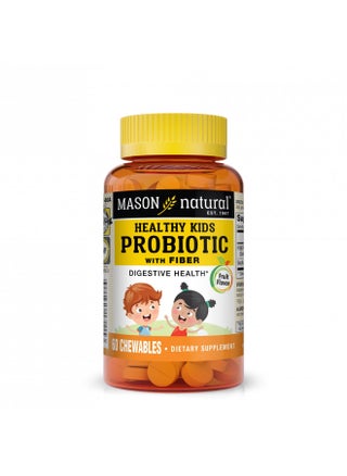 MASON NATURAL Healthy Kids Probiotic with Fiber - Healthy Digestive Function, Improved Gut Health, 60 Chewables - pzsku/ZCBADE244484687C36C9BZ/45/_/1732278526/f7b8e72e-49e3-4fb1-a878-0394868a6eb2