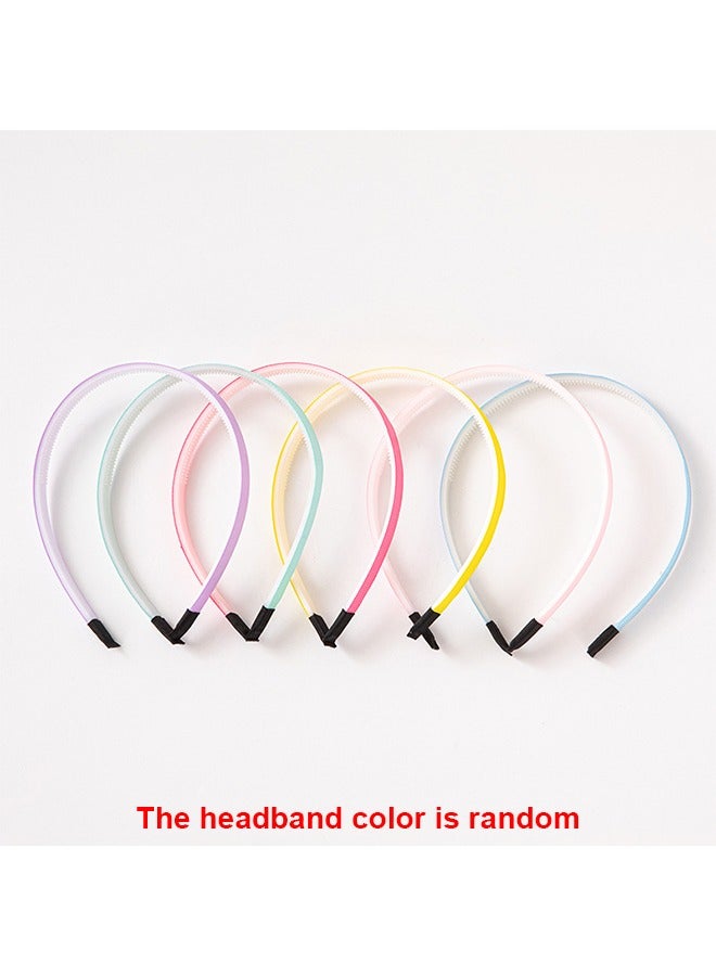 55Pcs Headband Making Kit for Girls, Desigh Your Own Headbands, DIY Headband Making Kit, Girls Hair Accessories for Kids Ages 5-12, Fashion Crafts Set for Girls - Image 4