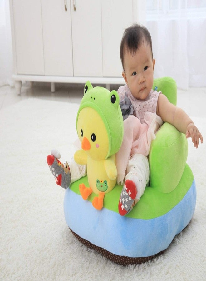 Vaishno Soft and Rocking Chair Skin Friendly Chikk Shape Baby Supporting Seat Soft Plush Cushion and Chair for Kids/Baby - Green - Image 5