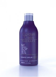 Golden Oasis Golden Oasis Protein Therapy Brazilian Hair Smoothing Treatment Formaline Free - (Straightening - Treatment - Nourishment - Shine ) 6x1ml 300ml  - Image 1
