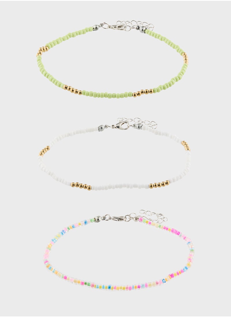 Ginger - Beaded Anklet - Image 1