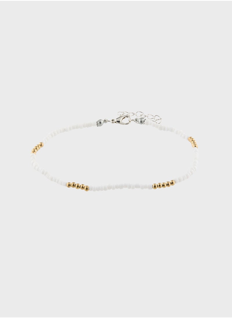 Ginger - Beaded Anklet - Image 1