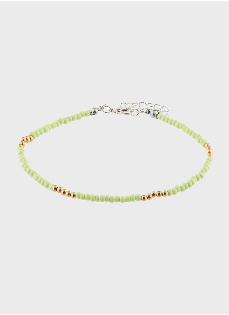 Ginger - Beaded Anklet - Image 1