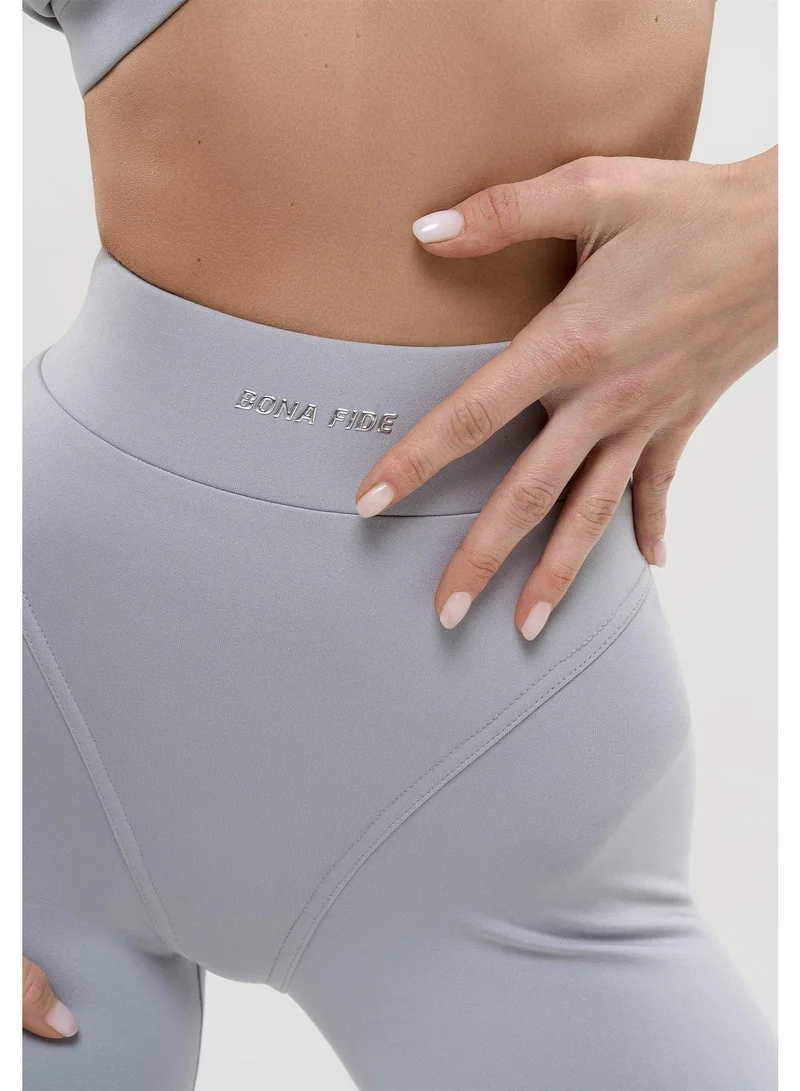 Bona Fide Magnetic Gray Magnetic High Waist Gym Leggings for Women for Women | Best Price UAE