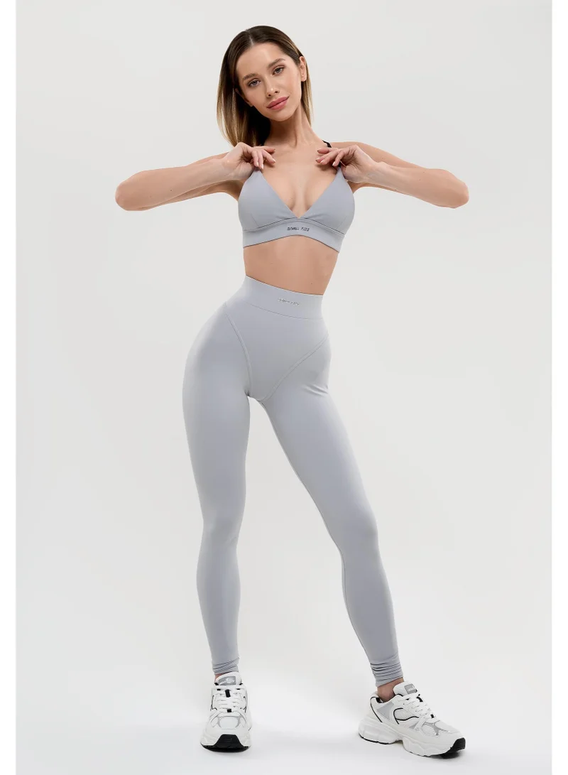 Bona Fide Magnetic Gray Magnetic High Waist Gym Leggings for Women | Best Price UAE