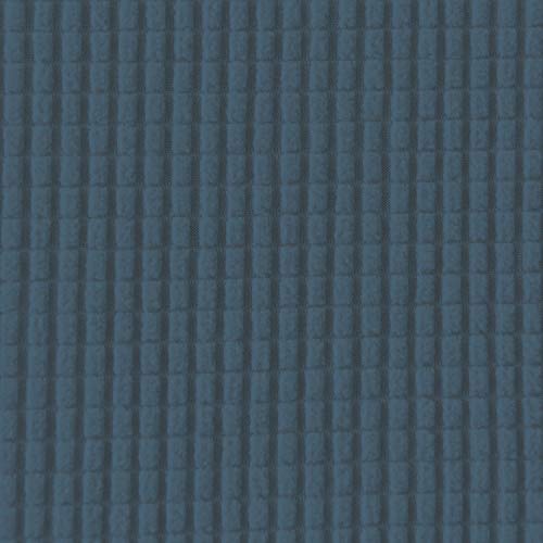 Easy-Going Recliner Stretch Sofa Slipcover Sofa Cover 4-Pieces Furniture Protector Couch Soft with Elastic Bottom,Polyester Spandex Jacquard Fabric Small Checks(Recliner,Bluestone) - Image 5