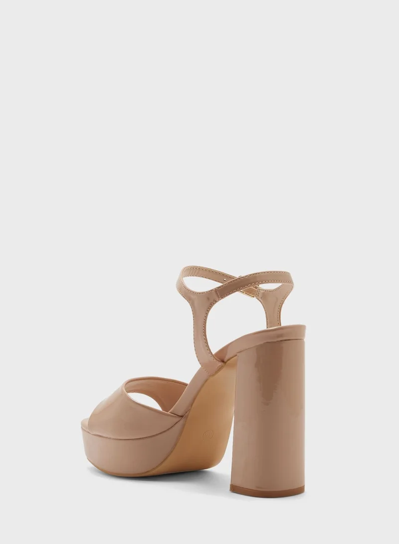 Ginger Heeled Platform Sandals