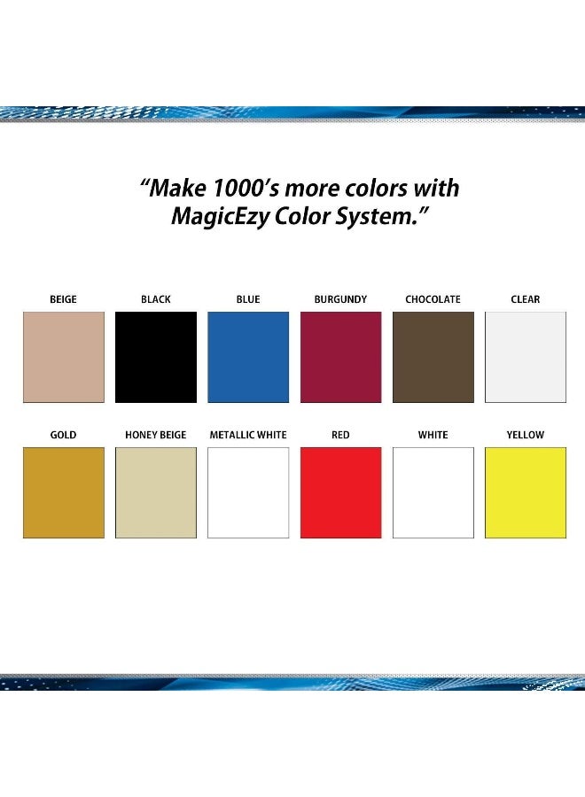 MagicEzy Tile Repairezy - (Beige/White Kit) Ceramic Floor Tile Repair Kit - Super Strong Tile Gap Filler - Fix Cracks, Chips, Holes Fast.  - Image 4