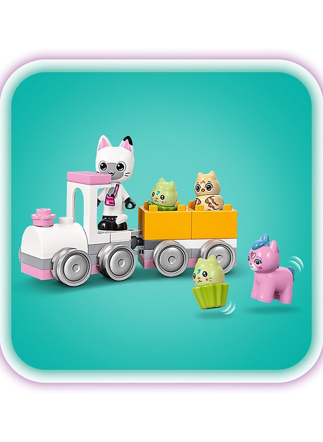 LEGO - Gabby’s Dollhouse Gabby’s Kitty Care Ear Animal Playset for Kids, Pet Pretend-Play Entertainment Toy with Slide and Figures, Gift for Girls and Boys Aged 4 and Over 10796 - Image 1