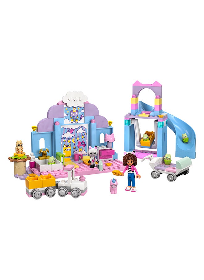 LEGO - Gabby’s Dollhouse Gabby’s Kitty Care Ear Animal Playset for Kids, Pet Pretend-Play Entertainment Toy with Slide and Figures, Gift for Girls and Boys Aged 4 and Over 10796 - Image 1
