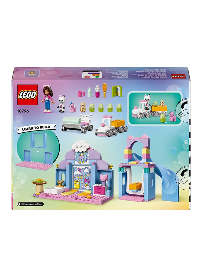 LEGO - Gabby’s Dollhouse Gabby’s Kitty Care Ear Animal Playset for Kids, Pet Pretend-Play Entertainment Toy with Slide and Figures, Gift for Girls and Boys Aged 4 and Over 10796 - Image 1