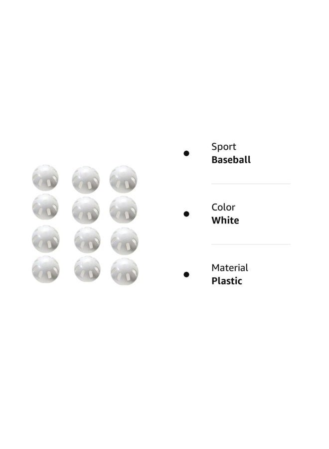 Wiffle Ball Baseballs Official Size (12 Pack) - Image 2