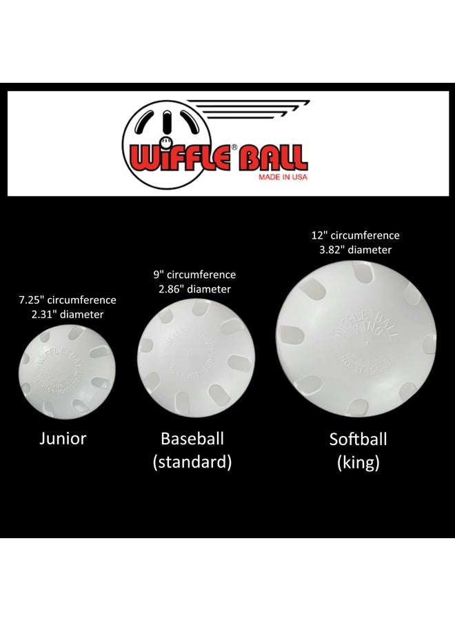 Wiffle Ball Baseballs Official Size (12 Pack) - Image 3