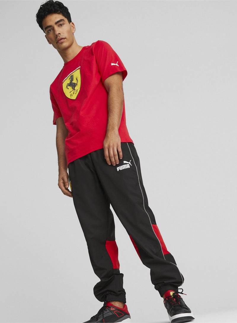 PUMA Scuderia Ferrari Big Shield Mens Shortsleeve T-shirt  - Image 5