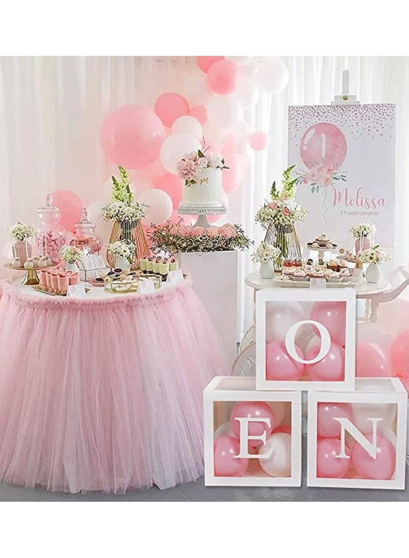 The balloon with the letter 1 is the first birthday decoration of the baby party, which is very suitable for the baby shower display party school graduation party - Image 2