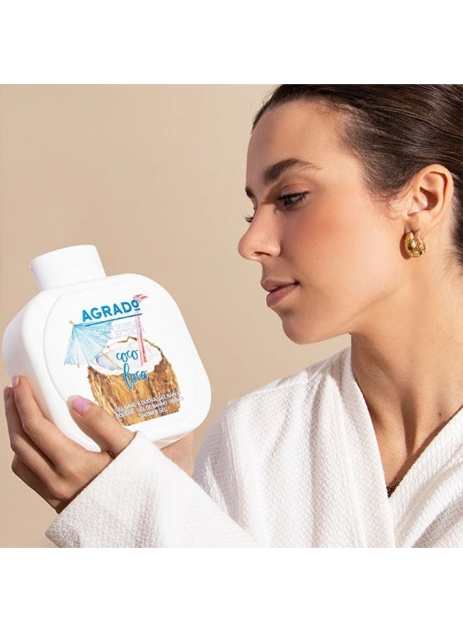 AGRADO Coco Loco Trendy Bubble Collection Bath And Shower Gel 750 ML - Image 2