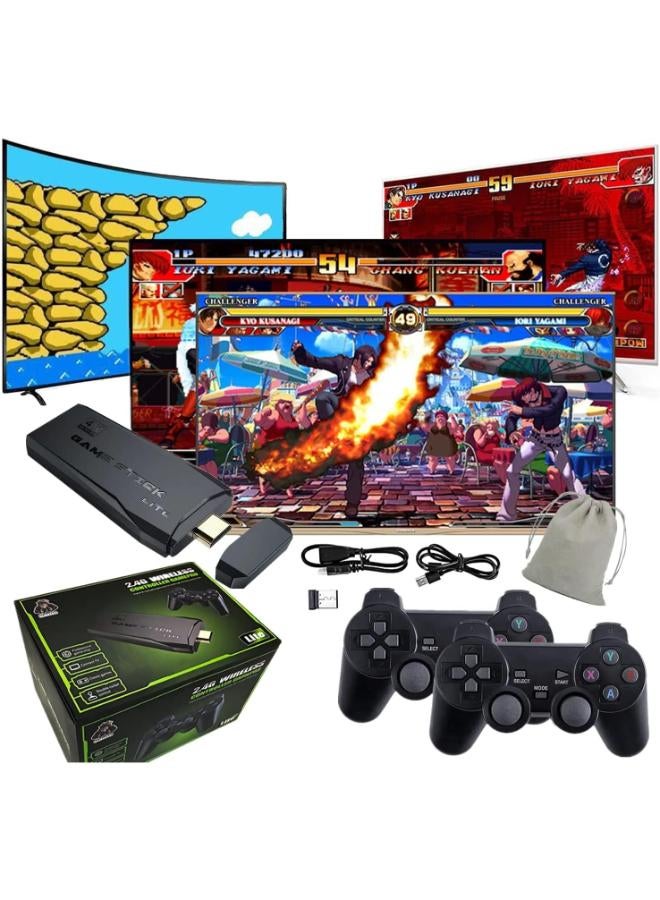 Wireless Retro Game Console with Dual Wireless Controllers - Image 1