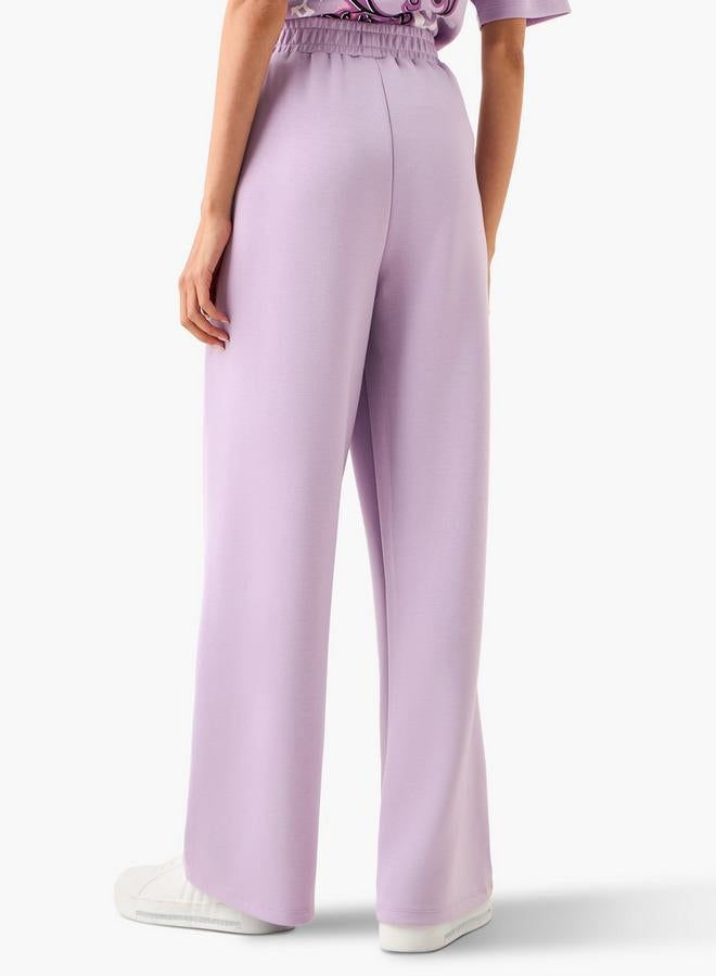 SP Characters Kuromi Print Track Pants with Elasticated Waistband and Pockets - Image 3