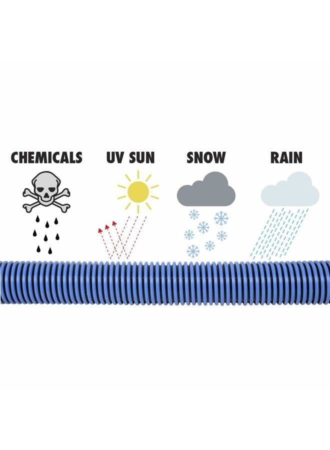 Poolmaster 33430 Heavy Duty In-Ground Pool Vacuum Hose With Swivel Cuff, Made in the USA, 1-1/2-Inch by 30-Feet - Image 5