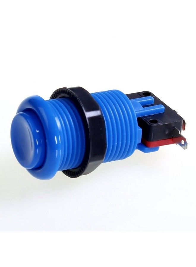 Atomic Market American Style 28Mm Standard Arcade Push Button 6 Pack Blue With Microswitch - Image 5