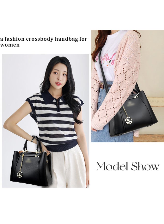 حقيبة كتف أنيقة للنساء، حقيبة نسائية من مادة البول...