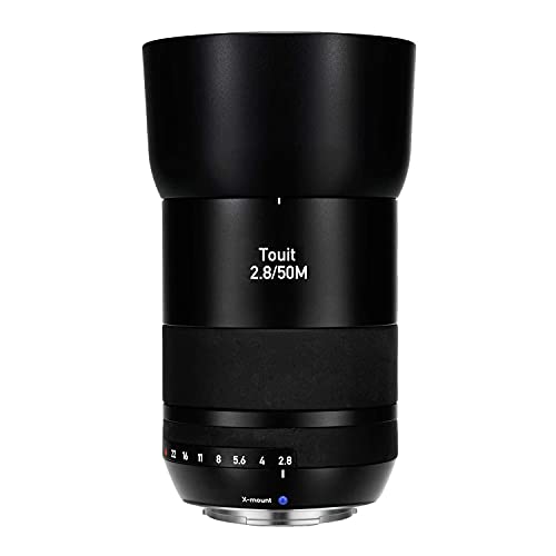 ZEISS Touit 2.8/50 ماكرو كاميرا عدسة لكاميرات فوجي فيلم X-Mount بدون مرآة، أسود - Image 2