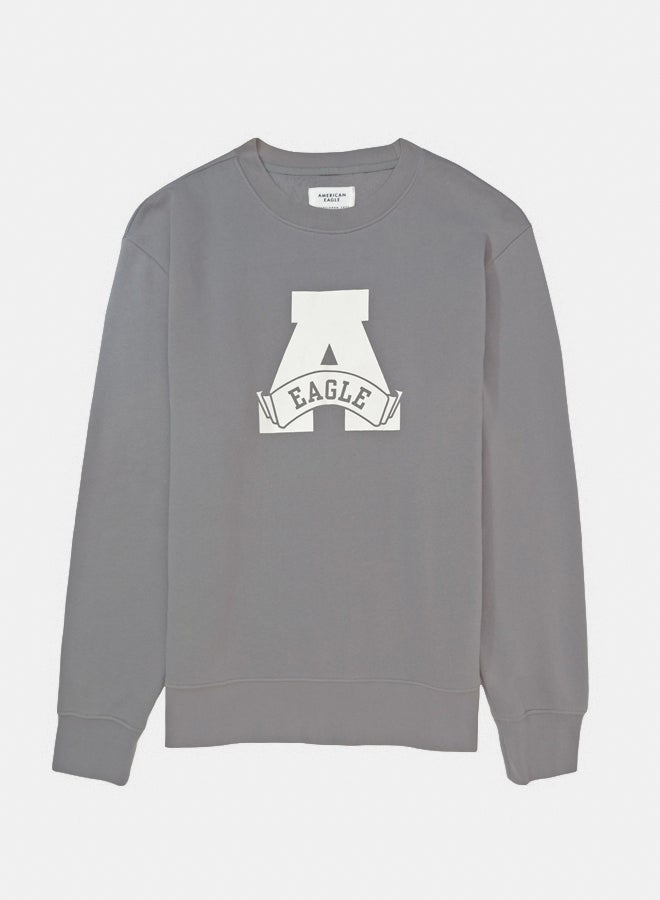 American Eagle AE Super Soft Icon Graphic Crew Neck - Image 3