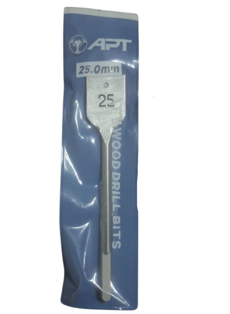 ايه بي تي مجموعة لقم مثقاب الخشب المسطحة من ايه بي تي – 20 ملم، 22 ملم، 25 ملم | مثقاب غاطس مسطح دقيق للأعمال الخشبية - Image 2