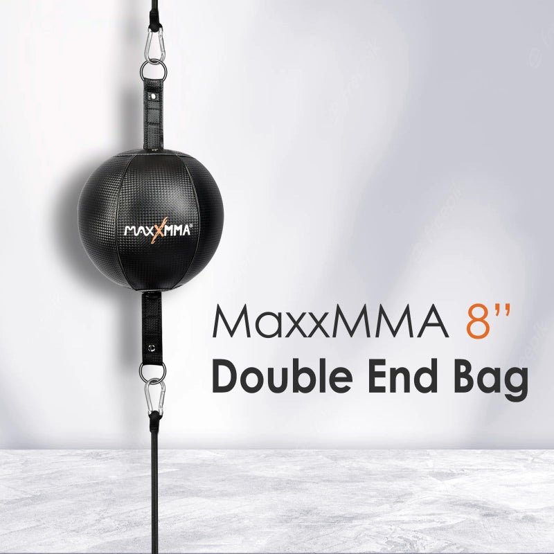 MaxxMMA Double End Ball, Pump Included - Image 2