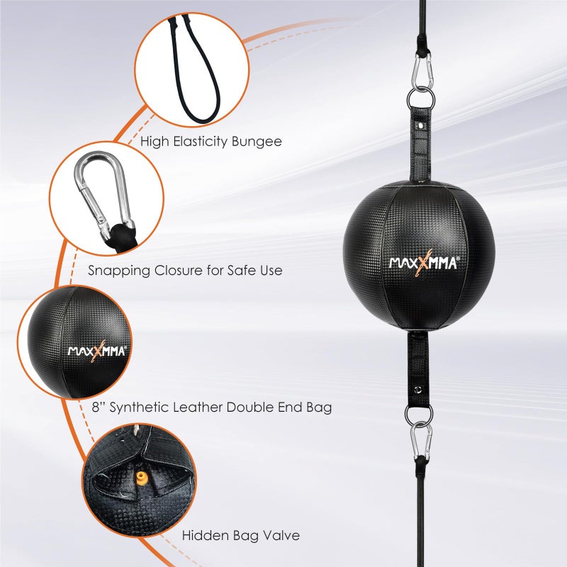 MaxxMMA Double End Ball, Pump Included - Image 5