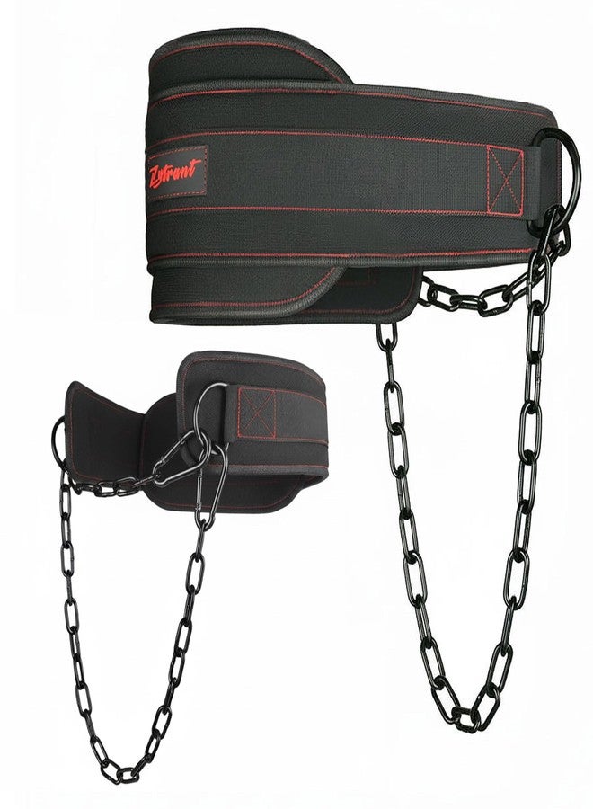 Zytrant Weightlifting Dip Belt with Chain, Heavy Duty 550-650 lbs Capacity, for Dips and Pull-ups - Image 1