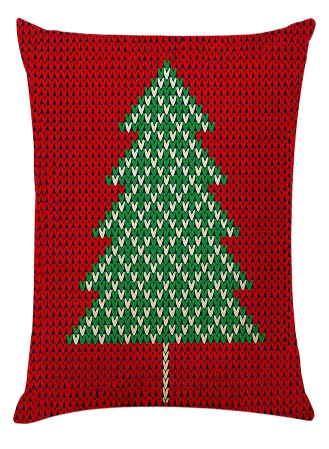 Ogrmar 4PCS 18"x18" Throw Pillow Covers Christmas Decorative Couch Pillow Cases Cotton Linen Square Cushion Cover for Sofa, Couch, Bed and Car (Christmas-G) - Image 3