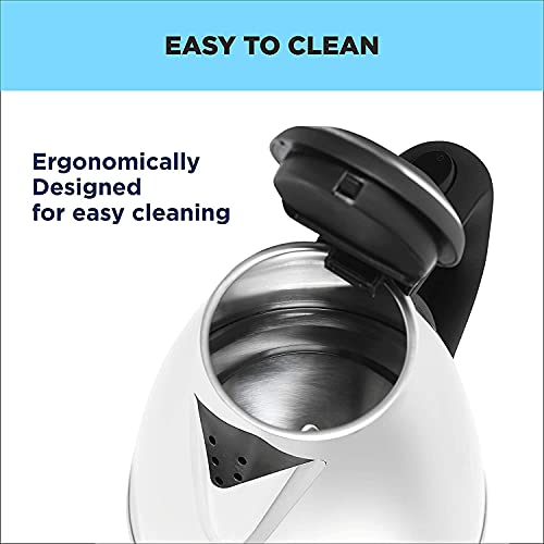 PRIMEFAIR Electric Kettle with Stainless Steel Body 2.0 liter used for boiling Water making tea and coffee, instant noodles,1500 Watt (Silver) - Image 2