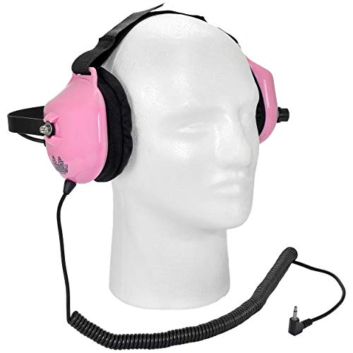 Race Day Electronics Noise-Reducing Race Scanner Headphones - Pink - High-Fidelity Sound, Comfortable Fit, RDE-058-PINK - Image 2