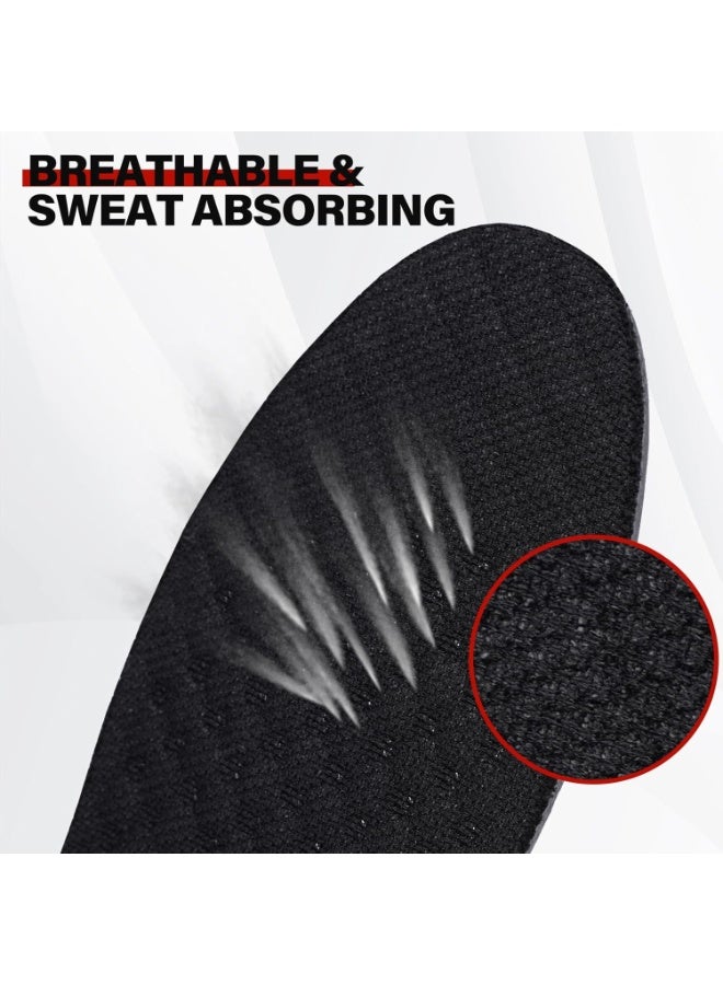 Happy Home Height Increase Insoles 3-Layer 2.75 inch Air Cushion Taller Shoes Insoles Heel Insert for Men and Women - Image 5