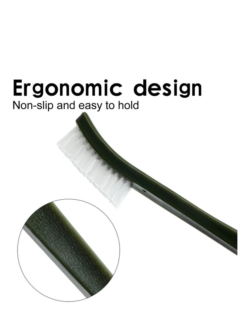 Barakah Mini Wire Brush Set, Rust Paint Metal Cleaner, Cleaning Welding Slag and Rust, Handy Steel/Nylon/Brass Brush Set Suitable for Cleaning Paint/Rust/Dirt - Image 4