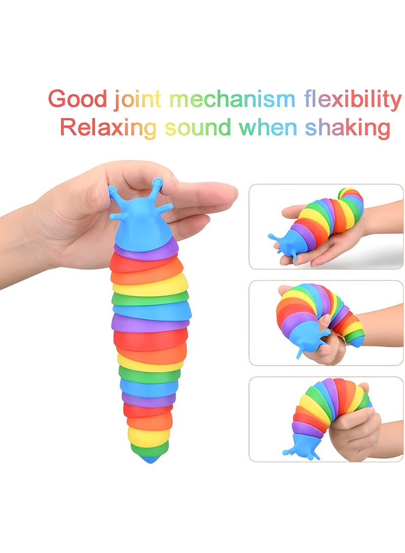 MAGIC VAULT لعبة فيدجيت سلج، مجموعة ألعاب فيدجيت، لعبة فيدجيت سلج ممتدة لاصقة مطبوعة ثلاثية الأبعاد، ألعاب حسية للأطفال والكبار، لعبة فيدجيت سلج صديقة للأطفال المصابين بالتوحد - Image 2