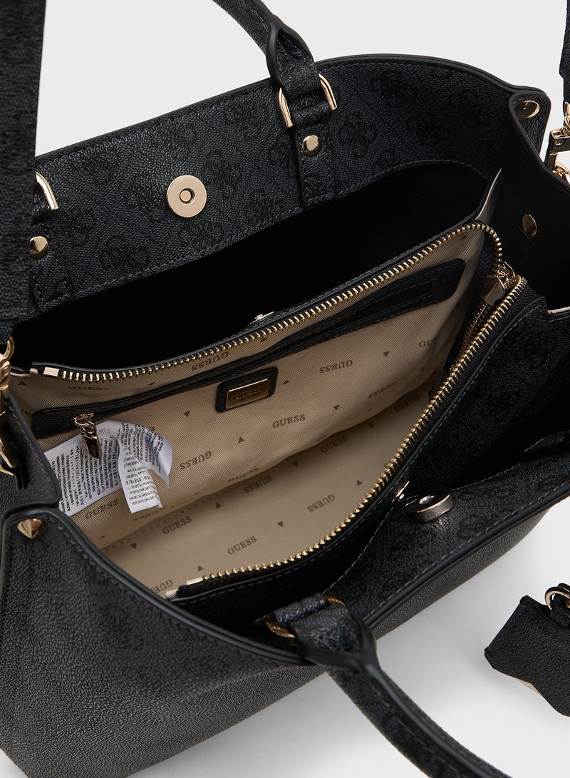 GUESS Meridian II Girlfriend Satchel  - Image 5