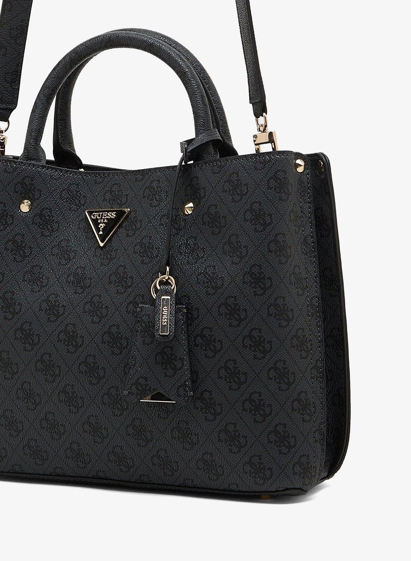 GUESS Meridian II Girlfriend Satchel Bag - Image 4