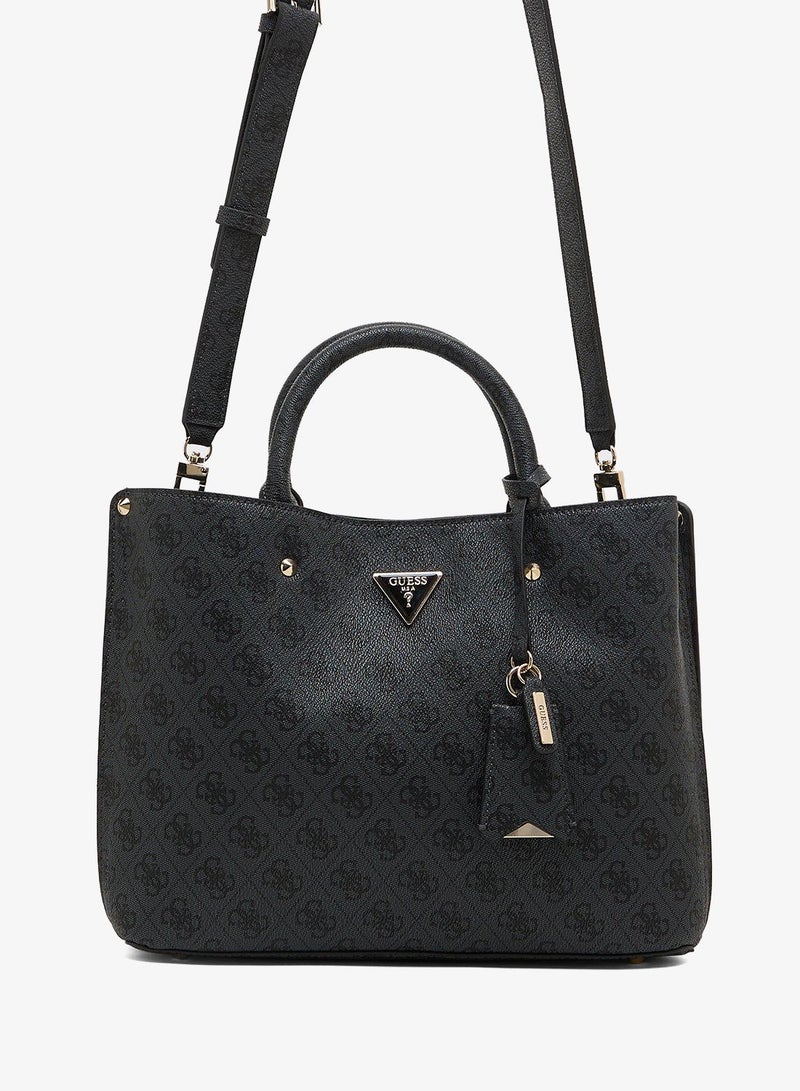 GUESS Meridian II Girlfriend Satchel Bag - Image 1