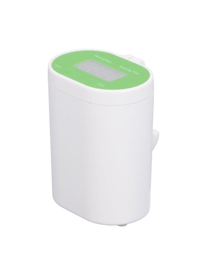 NIBEMINENT - Automatic Watering System ABS Indoor Self Watering Irrigation Kit with Timer for Potted Plants Green and White Drip - Image 1