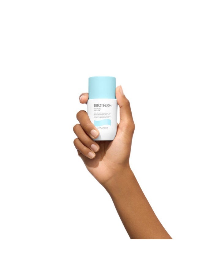 Biotherm Deo Pure Antiperspirant Roll-On 75ml - Image 3